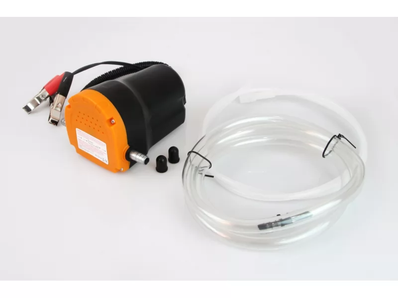 Pompa electrica transfer ulei si combustibil, alimentare 12V, 4l min, 60W