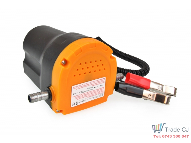 Pompa electrica transfer ulei si combustibil, alimentare 12V, 4l min, 60W