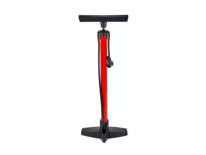 Pompa metalica pentru umflat roti, max 11 bar, lungime furtun 65 cm