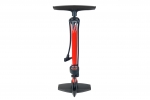 Pompa metalica pentru umflat roti, manometru presiune, lungime furtun 65 cm