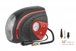 Compresor auto cu lanterna LED, max 7 bar, manometru integrat