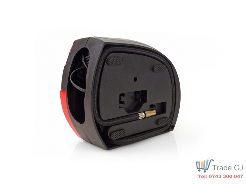 Compresor auto cu lanterna LED, max 7 bar, manometru integrat