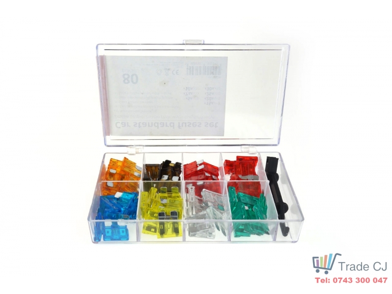 Set cu sigurante auto standard 80 buc