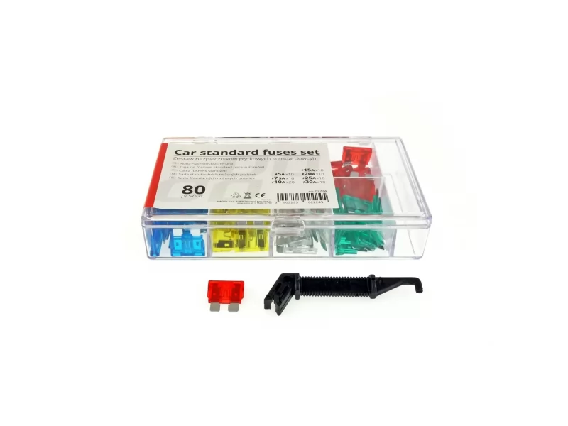 Set cu sigurante auto standard 80 buc