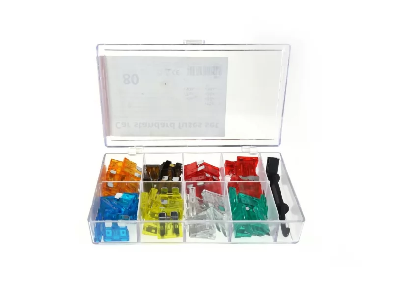 Set cu sigurante auto standard 80 buc