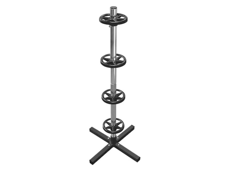 Suport din aluminiu pentru depozitare 4 roti, Jante cu anvelope, capacitate 100kg