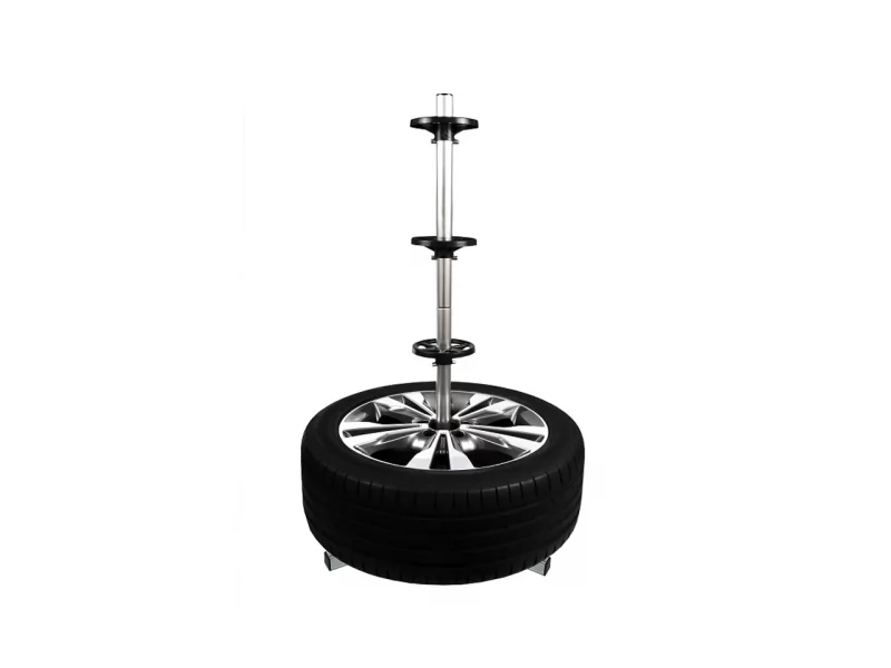 Suport din aluminiu pentru depozitare 4 roti, Jante cu anvelope, capacitate 100kg