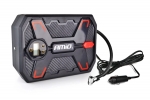 Compresor aer 12V, 10bar, digital cu lanterna cu LED si adaptori 02384 Amio