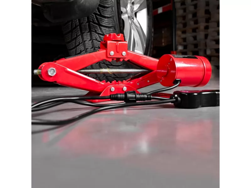 Cric electric cu telecomanda 120-360 mm, max 3000 kg, in cutie transport plastic
