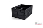 Organizator auto LUXURY pliabil pentru portbagaj cu 3 sertare si 6 buzunare,55x38x26 cm