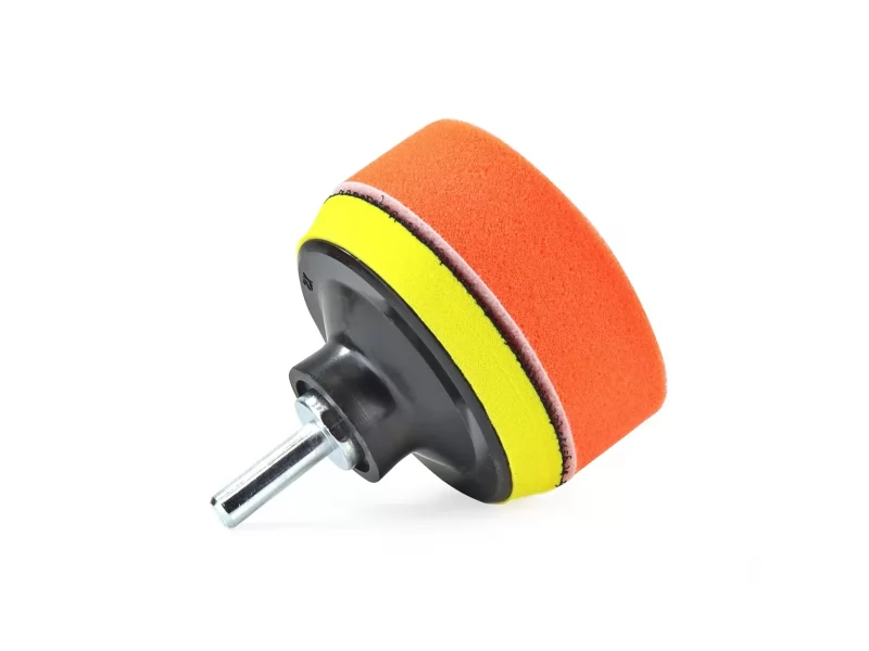 Set complet polish auto, 8 bureti cu diametru 80mm, disc cu blana, disc cu velcro si adaptor M14
