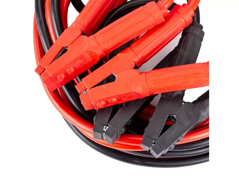 Set cabluri pornire auto, 1500A, 6m lungime, husa protectie cu fermoar