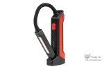 Lanterna de lucru portabila LED, reincarcabila prin USB, prindere magnetica, flexibila, cu 3 moduri de iluminare