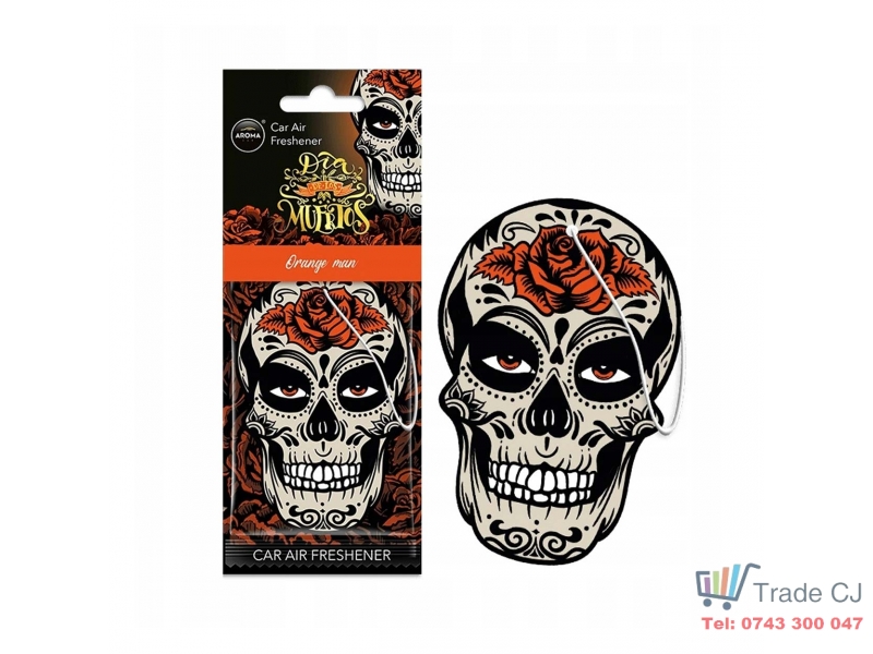 Odorizant auto Dia Los Muertos Orange Man Aroma Car