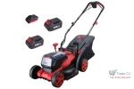 Masina de tuns iarba, gazon, electrica, cu 2 acumulatori 4 Ah, incarcator 2x20V Li-Ion, 34 cm, Worcraft Old
