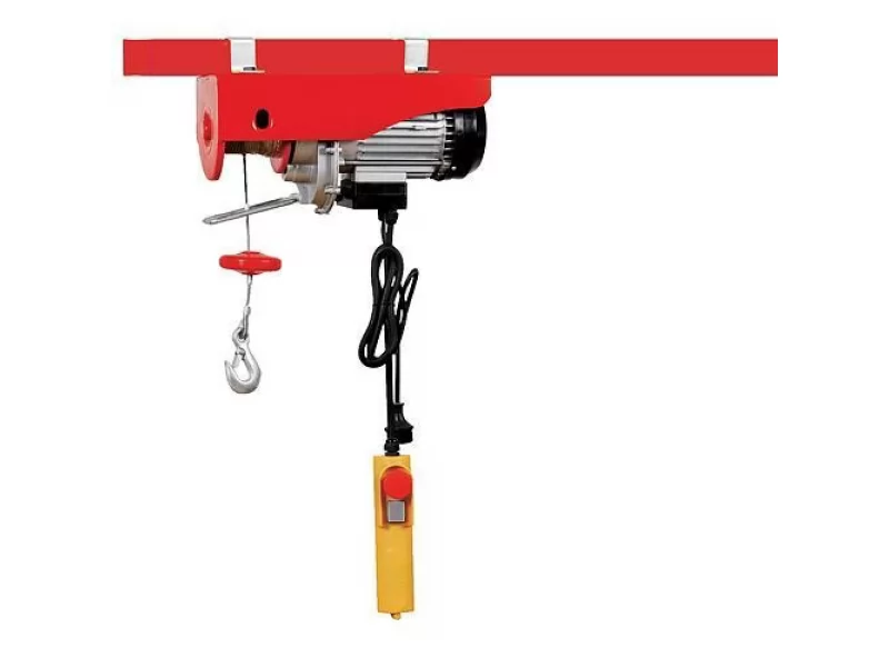 Macara electrica 1300W 230V, lungime cablu max 12m, greutate maxima 800 kg cu telecomanda