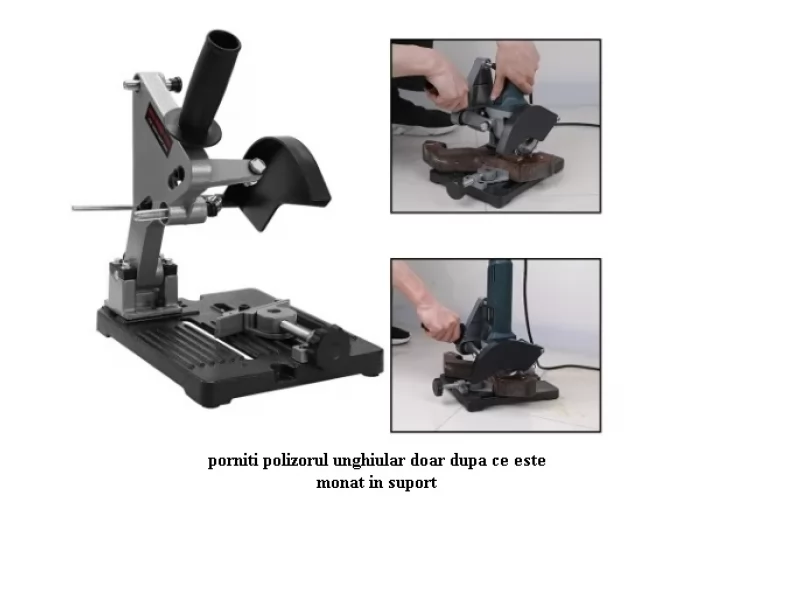 Suport stand taiere pentru polizor unghiular 115 125mm