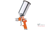 Pistol de vopsit cu aer comprimat, vas superior, metalic, 1000 ml, 1.4 mm, Strend Pro