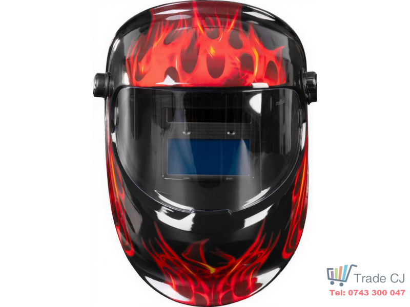 Masca sudura FireFlame, autodark, reglaj automat, alimentare celule solare + baterie