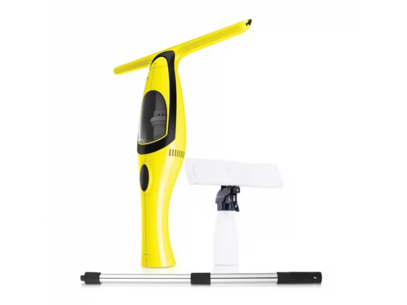 Aspirator geamuri cu acumulator Li-Ion 2000mAh, maner telescopic max 120cm