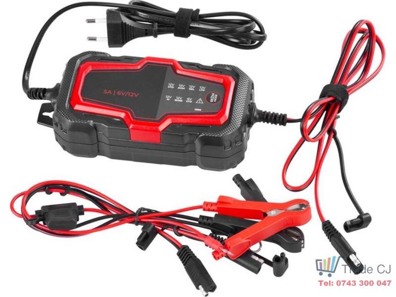Redresor auto 85W, incarcare 6V 12V, 4Ah-150 Ah, IP65