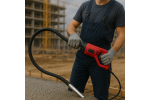 Vibrator pentru beton, 1200W, alimentare 230V, furtun 2m, frecventa vibratii 275 vpm