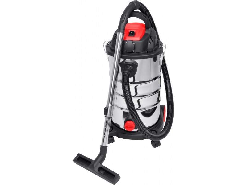 Aspirator industrial umed-uscat, 1200 W, rezervor metalic 30 L, filtru HEPA, functie suflare, curatare manuala filtru