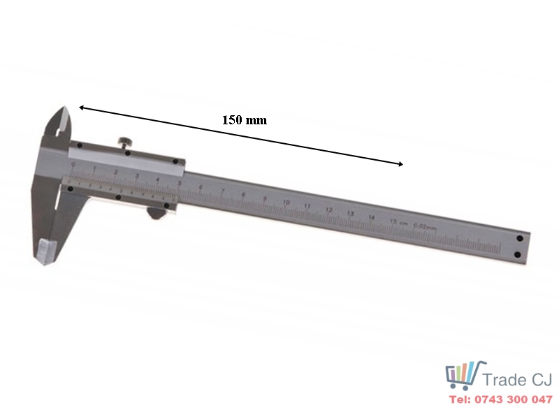 Subler mecanic 150 mm, in cutie transport plastic