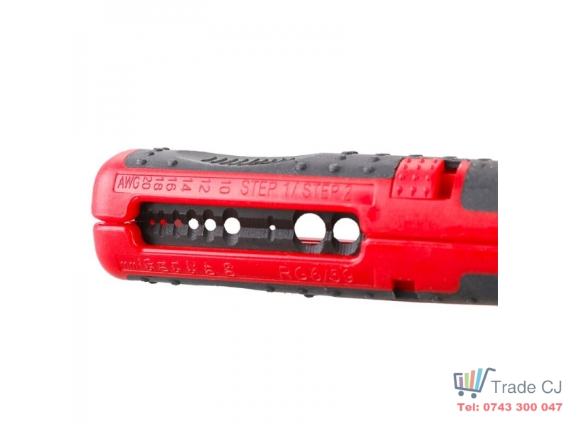 Unealta pentru dezizolat cabluri 125 mm, diametru 0, 5, 1, 1, 5, 2, 5, 4, 6 mm