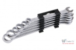 Set 6 chei combinate, fixe-inelare, CrV, 10x10, 11x11, 13x13, 14x14, 16x16, 17x17