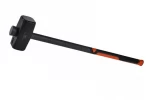 Baros otel forjat 6 Kg cu cap patrat si coada fibra 90 cm