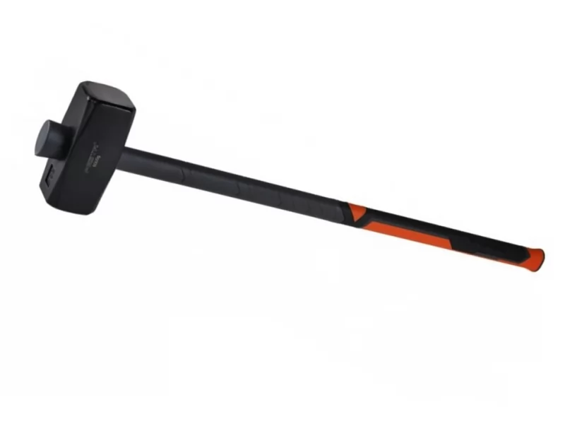 Baros otel forjat 6 Kg cu cap patrat si coada fibra 90 cm