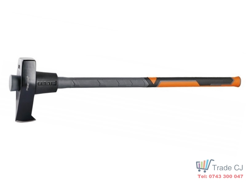 Topor pentru despicat lemne 4kg, coada fibra 93cm, lama forjata pentru rezistenta ridicata