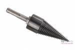 Dispozitiv pentru despicat busteni tip con metalic spiralat, prindere SDS+, diametru 35 mm, lungime 120 mm