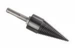 Dispozitiv pentru despicat busteni tip con metalic spiralat, prindere SDS+, diametru 35 mm, lungime 120 mm