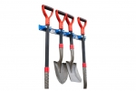 Suport universal pentru scule, lungime 60 cm, 4 suporti si 4 carlige, prindere perete, max 20 kg