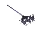 Cultivator manual,latime 23 cm,6 roti stelate,coada aluminiu 120 cm