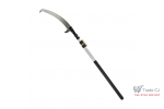 Fierastrau crengi, cu maner telescopic din aluminiu, max 2.7 m, lama otel 47 cm cu protectie din plastic