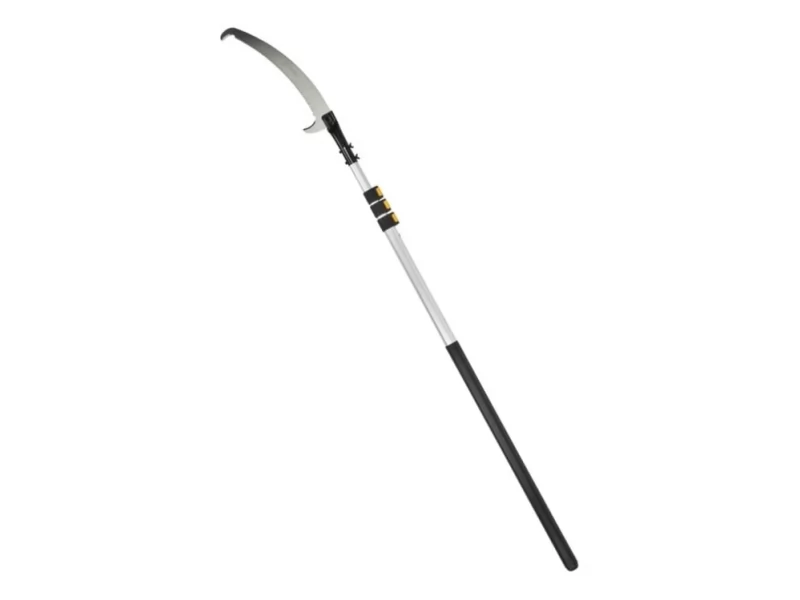 Fierastrau crengi, cu maner telescopic din aluminiu, max 5 m, lama otel 47 cm cu protectie din plastic