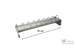 Hranitoare zincata pentru pui si pasari de curte, lungime 50 cm