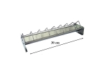 Hranitoare zincata pentru pui si pasari de curte, lungime 30 cm