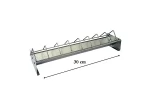 Hranitoare zincata pentru pui si pasari de curte, lungime 30 cm
