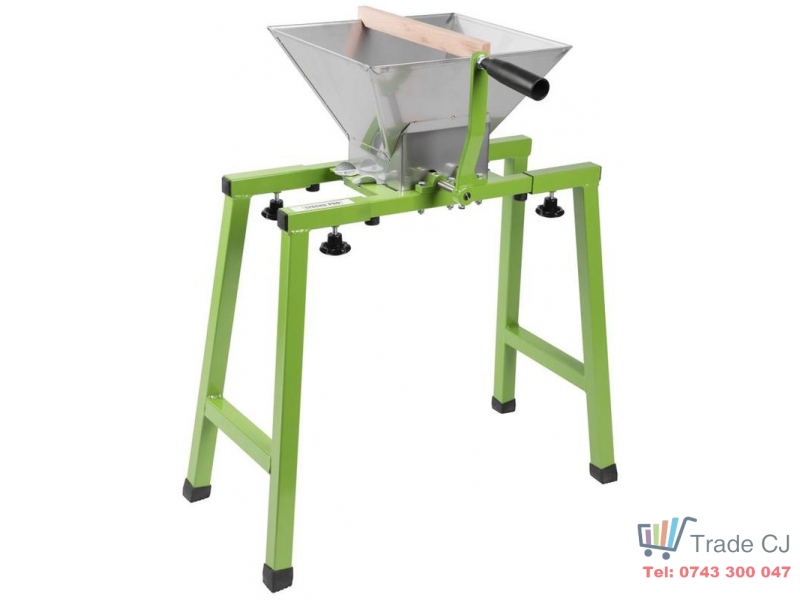 Zdrobitor manual de fructe, cuva metalica 7l, stand din metal 60x50x76cm