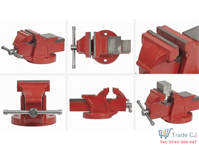 Menghina de banc SGTT 150 mm, falci rezistente, fixare stabila pe bancul de lucru, pentru atelier, service auto si bricolaj