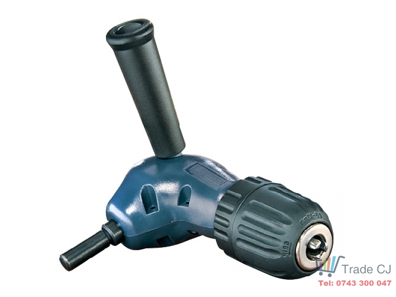 Adaptor cu mandrina fara cheie pentru gaurire la unghi de 90ﾰ