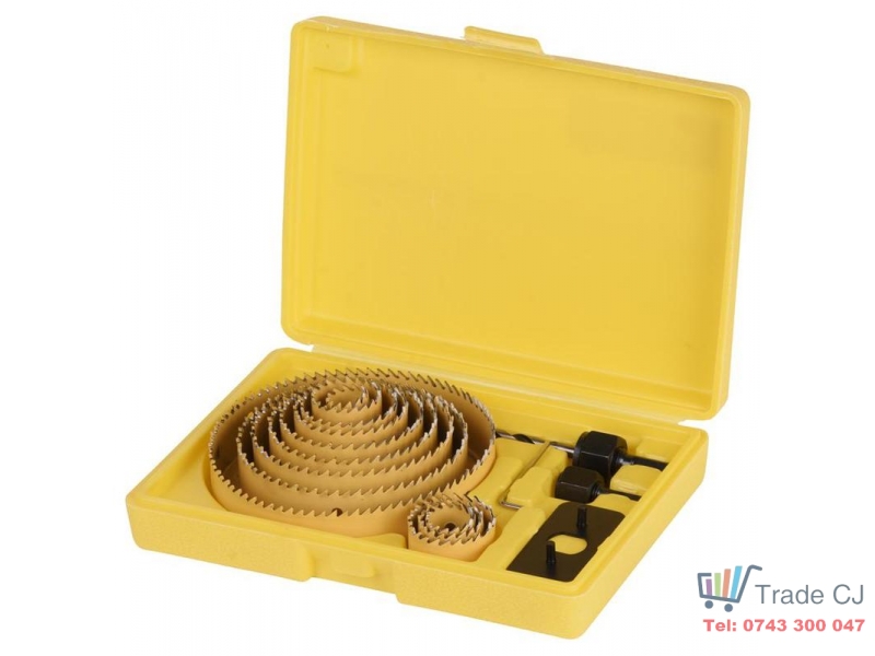 Set 16 carote pentru rigips, lemn, PVC 19-127 mm