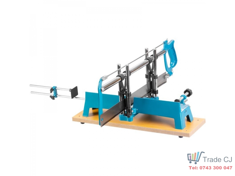 Fierastrau manual pentru taieri la unghi, lama 550 mm, suport lemn, reglaj unghiuri