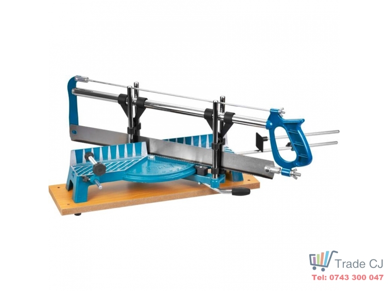 Fierastrau manual pentru taieri la unghi, lama 550 mm, suport lemn, reglaj unghiuri