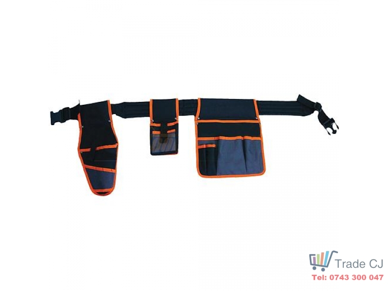 Centura port scule, 3 compartimente, curea 110 cm, Strend Pro