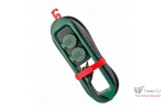 Prelungitor de exterior cu 2 prize, lungime 3.2 m, max 3680 W 16 A, IP44